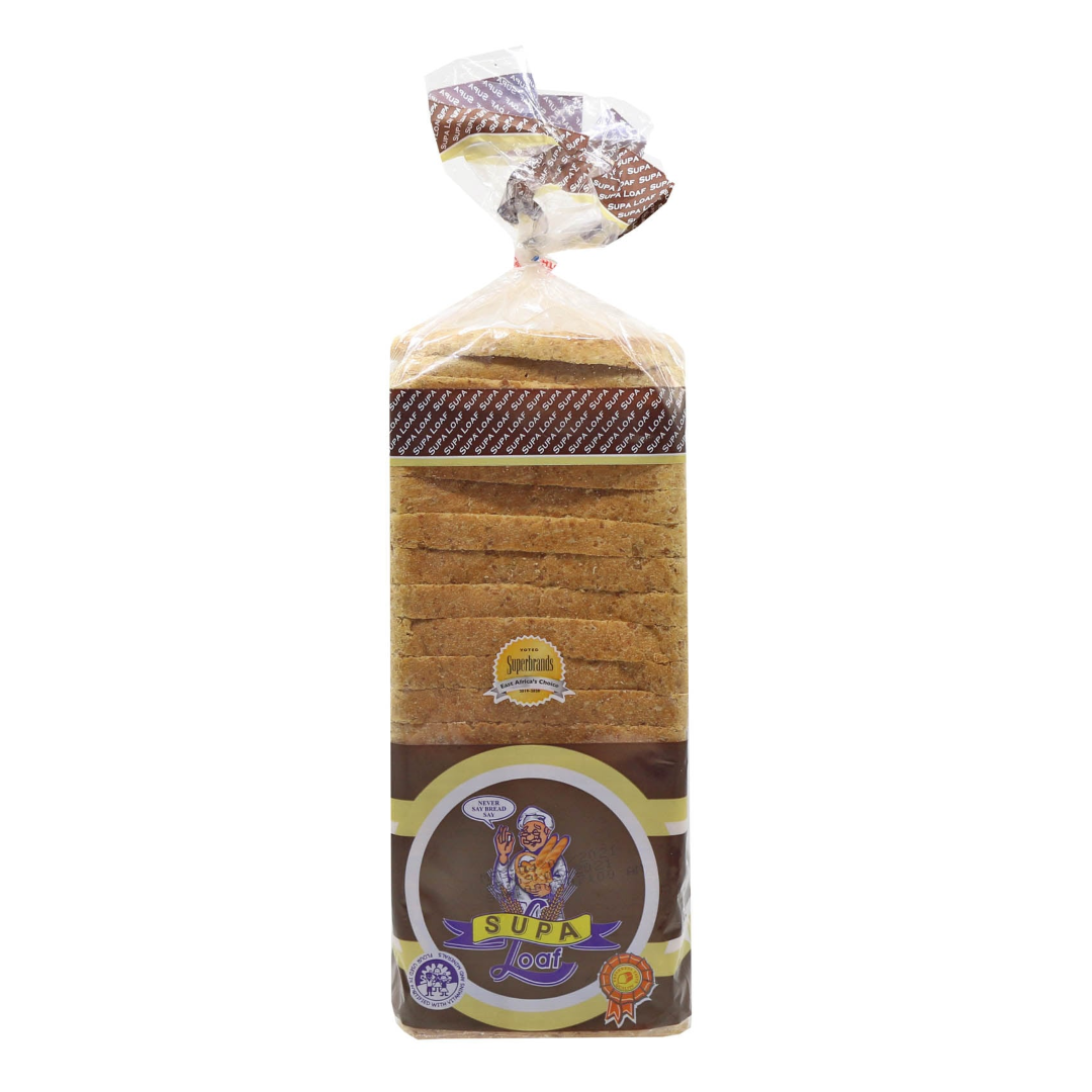 SUPA BROWN SLICED BREAD (OT) 400G